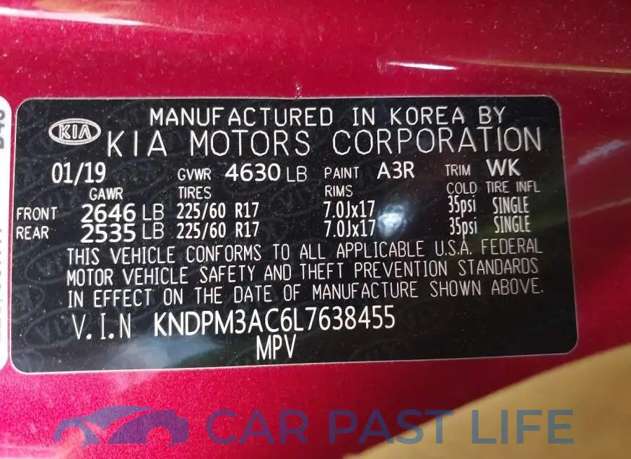 KNDPM3AC6L7638455# 9