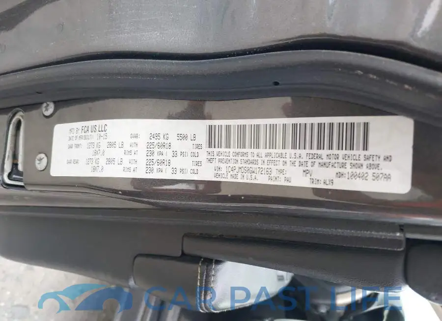 1C4PJMDS0GW172163# 9
