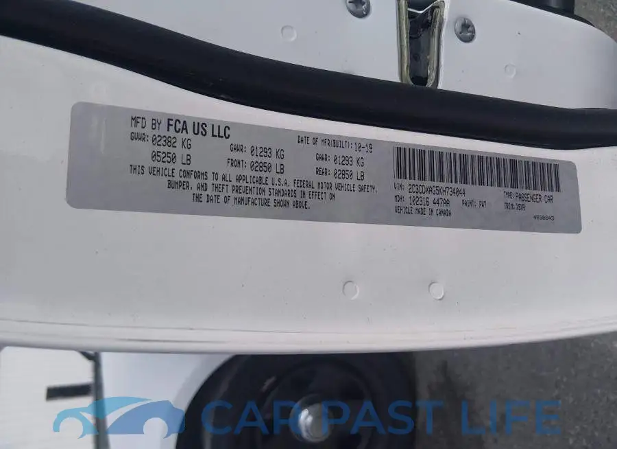 2C3CDXAG5KH734044# 9