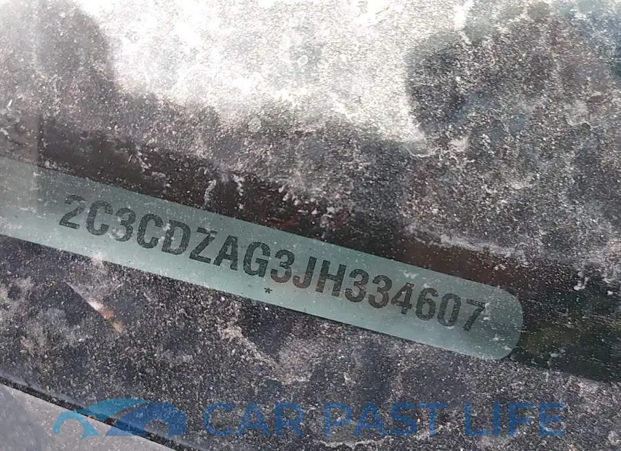 2C3CDZAG3JH334607# 9