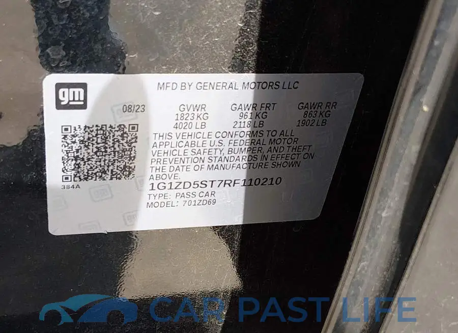 1G1ZD5ST7RF110210# 9