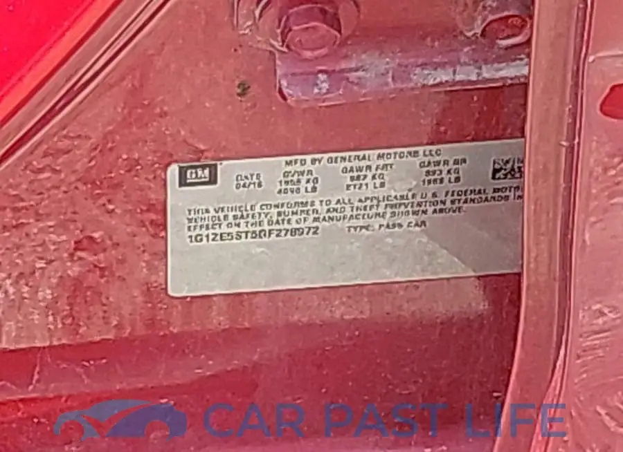 1G1ZE5ST5GF278972# 9
