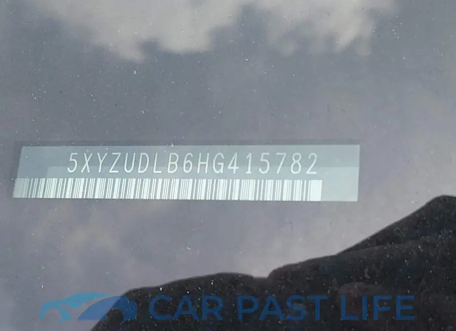 5XYZUDLB6HG415782# 18
