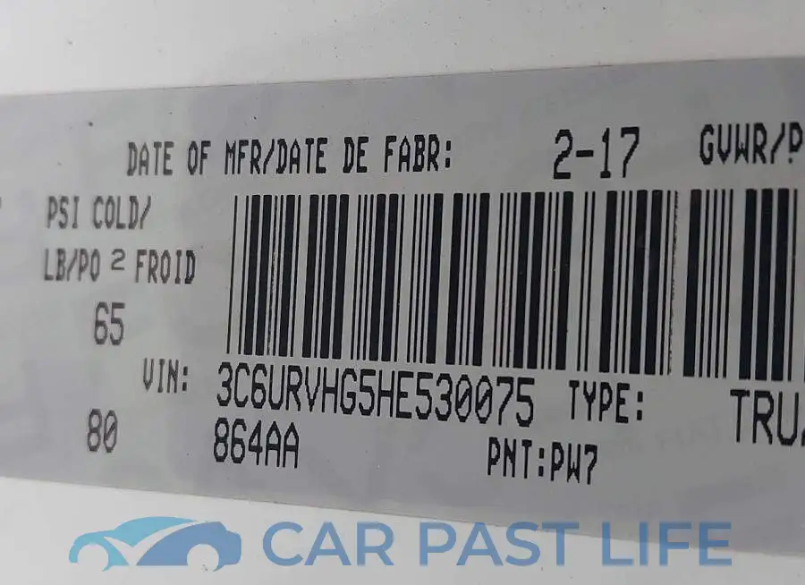 3C6URVHG5HE530075# 8