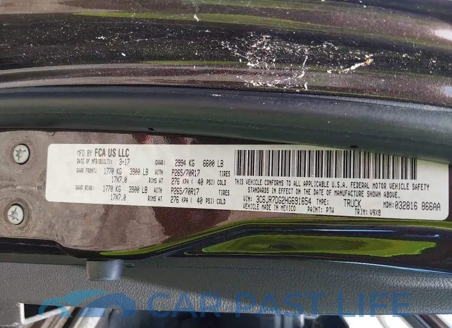3C6JR7DG2HG691654# 9