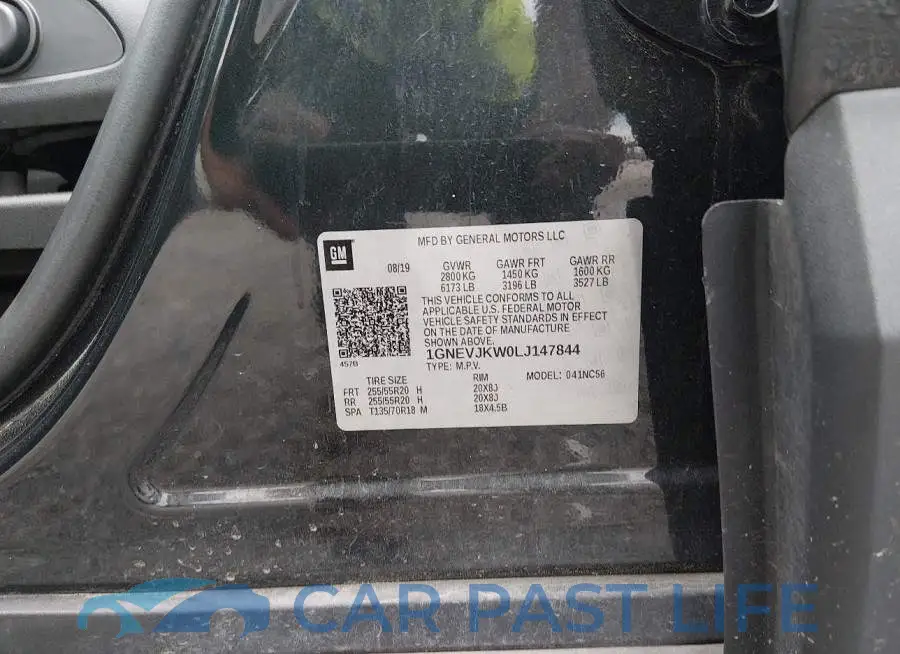 1GNEVJKW0LJ147844# 9