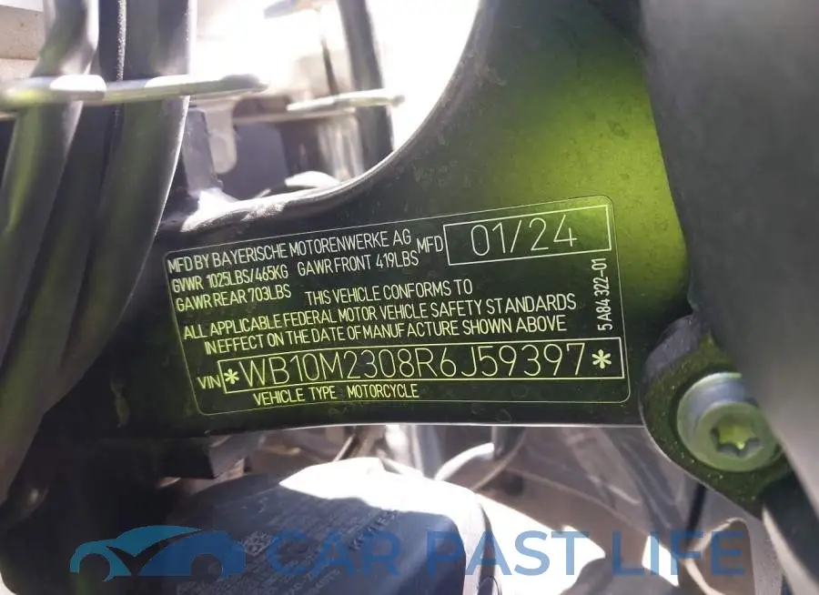 WB10M2308R6J59397# 10