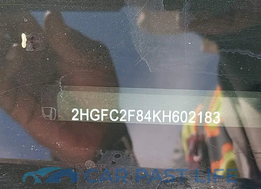 2HGFC2F84KH602183# 9