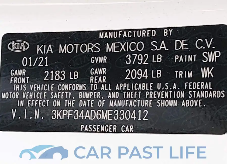 3KPF34AD6ME330412# 9