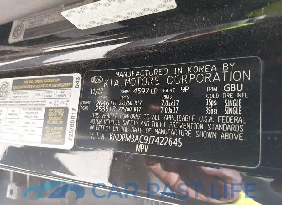 KNDPM3AC9J7422645# 9