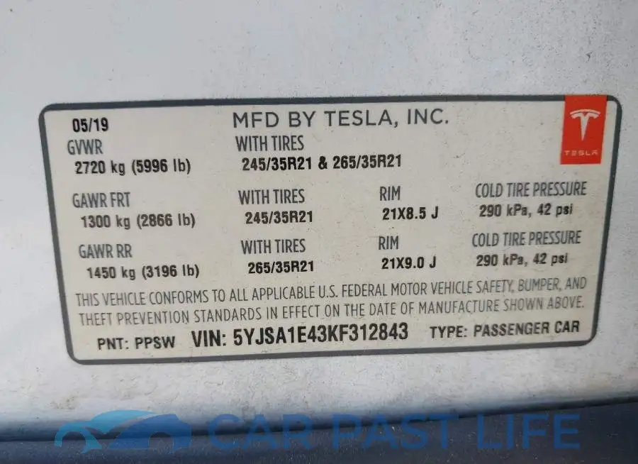 5YJSA1E43KF312843# 9