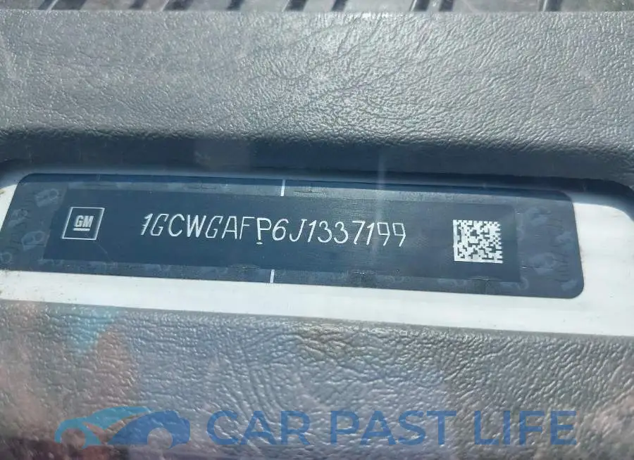 1GCWGAFP6J1337199# 9
