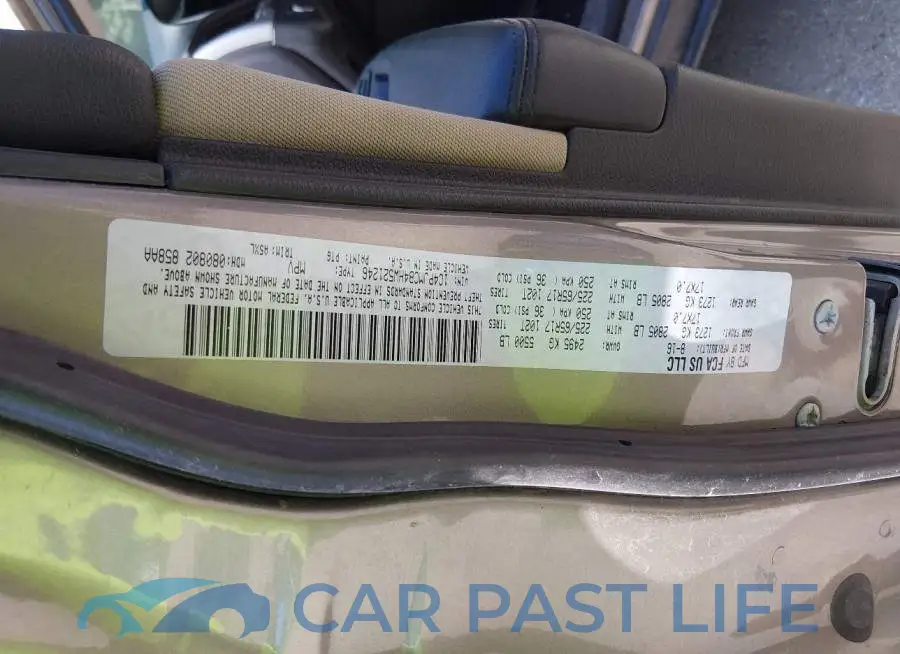1C4PJMCB4HW521246# 9