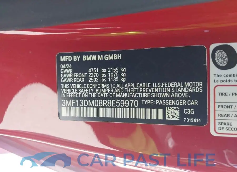 3MF13DM08R8E59970# 9
