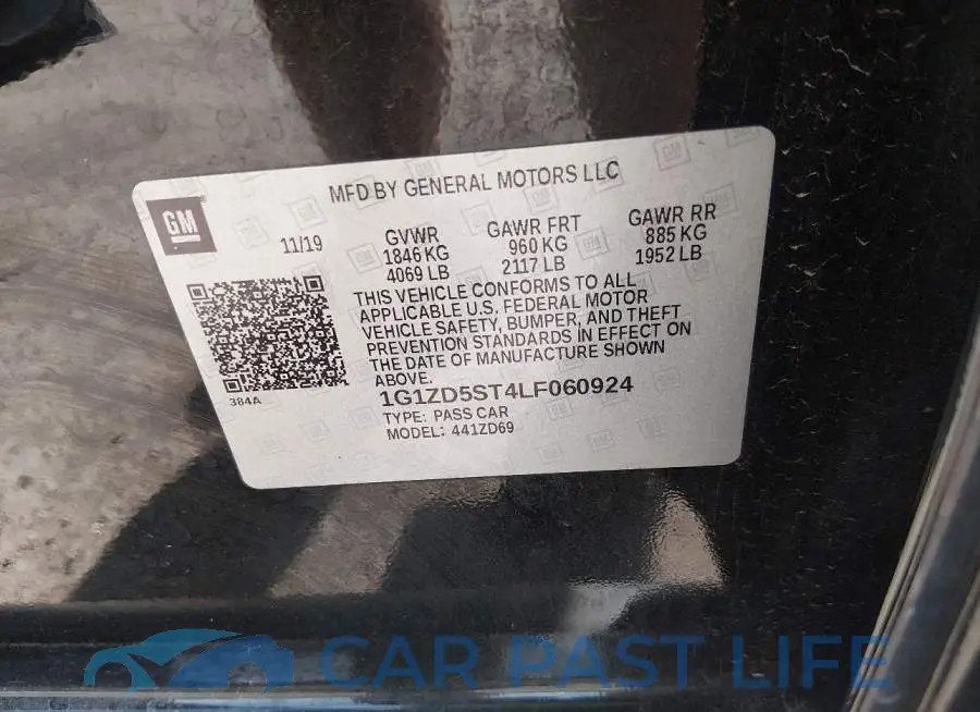 1G1ZD5ST4LF060924# 9