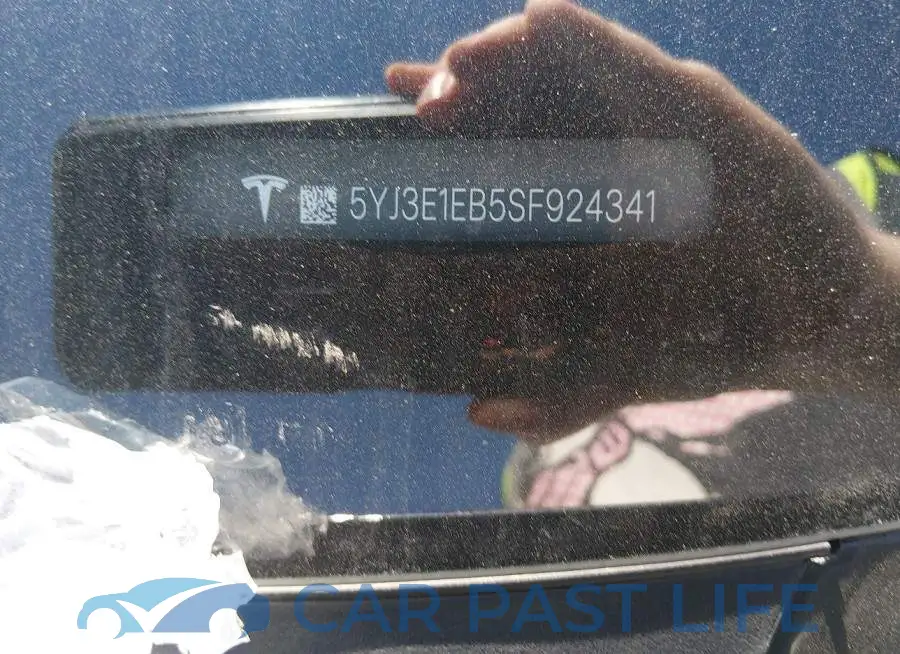 5YJ3E1EB5SF924341# 9