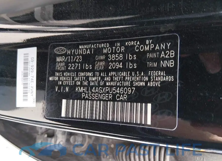 KMHLL4AGXPU546097# 9