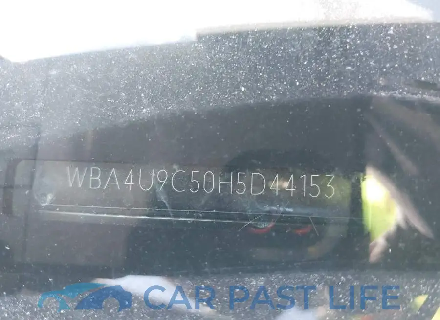 WBA4U9C50H5D44153# 18