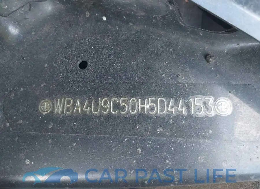 WBA4U9C50H5D44153# 17