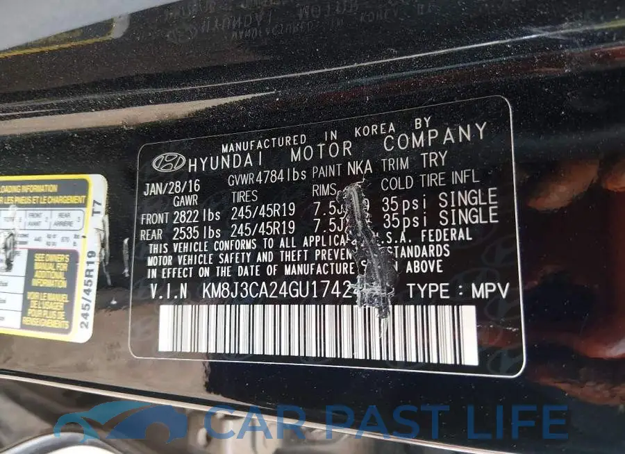 KM8J3CA24GU174245# 9