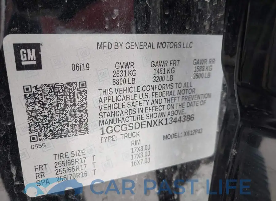 1GCGSDENXK1344386# 9