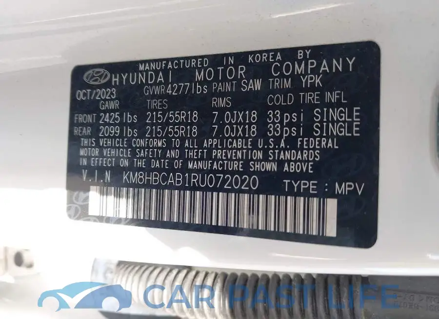 KM8HBCAB1RU072020# 9
