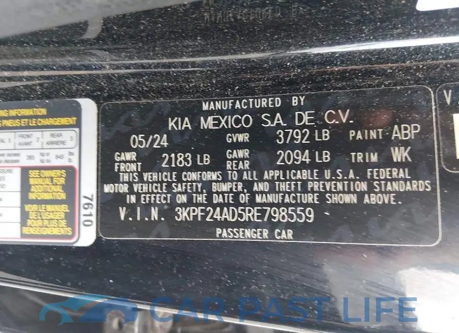 3KPF24AD5RE798559# 9
