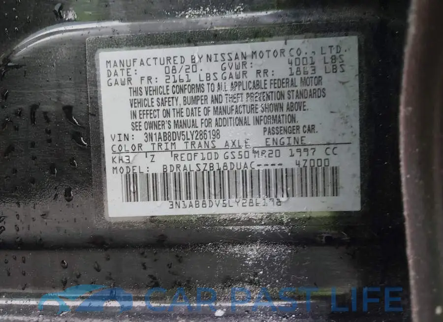 3N1AB8DV5LY286198# 9