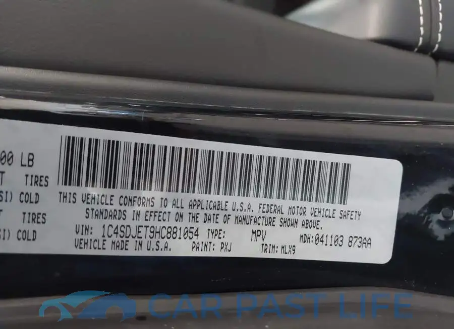 1C4SDJET9HC881054# 9