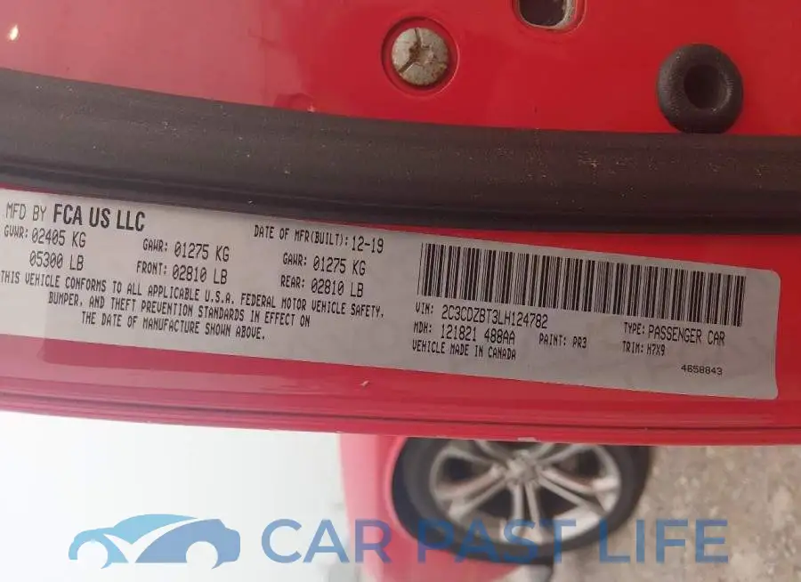 2C3CDZBT3LH124782# 9