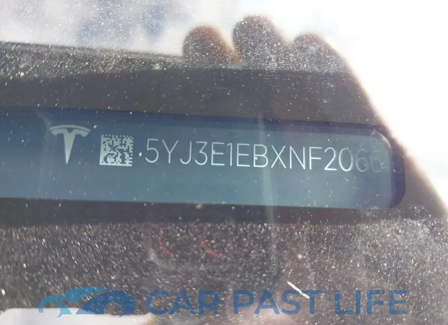 5YJ3E1EBXNF206613# 9