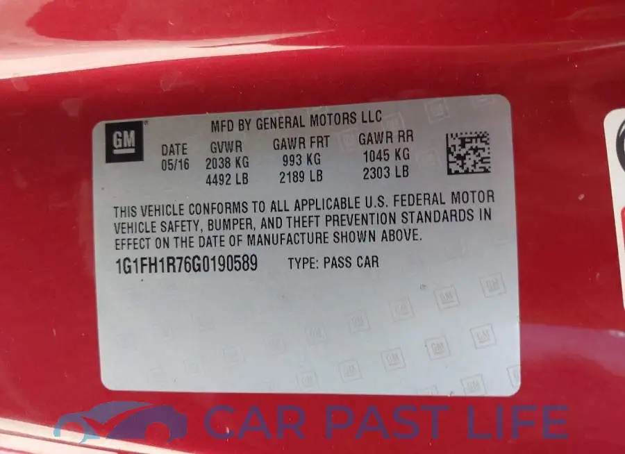1G1FH1R76G0190589# 9