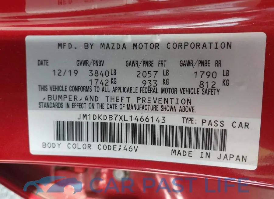 JM1DKDB7XL1466143# 9