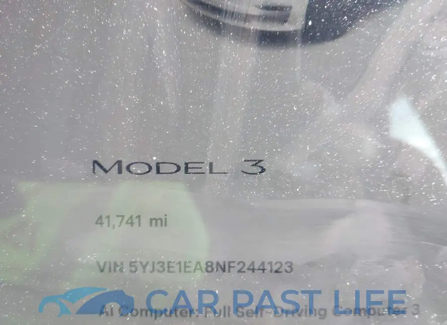5YJ3E1EA8NF244123# 7
