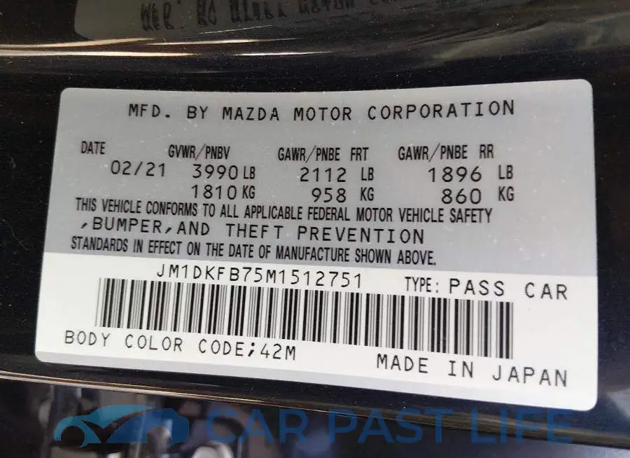 JM1DKFB75M1512751# 9