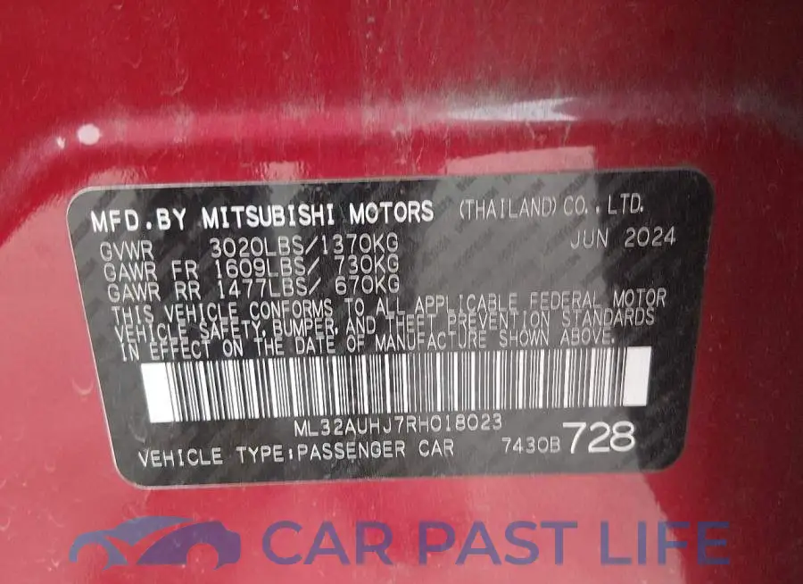 ML32AUHJ7RH018023# 9