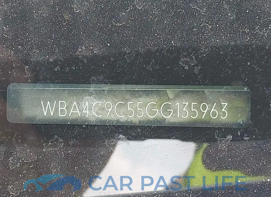 WBA4C9C55GG135963# 12