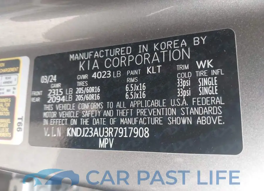 KNDJ23AU3R7917908# 9