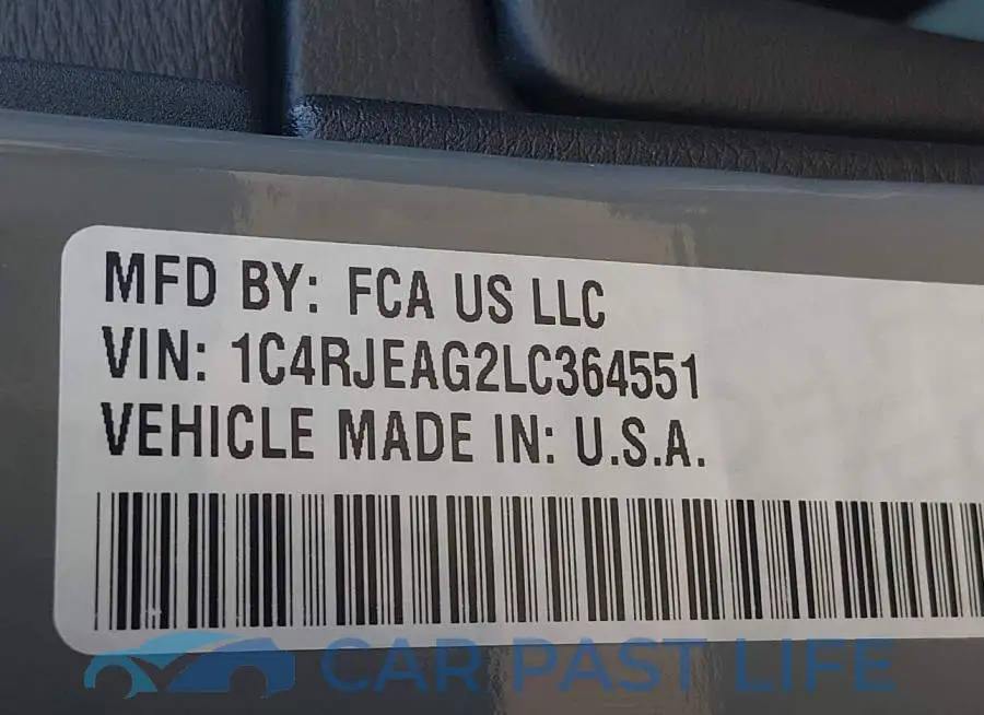 1C4RJEAG2LC364551# 9