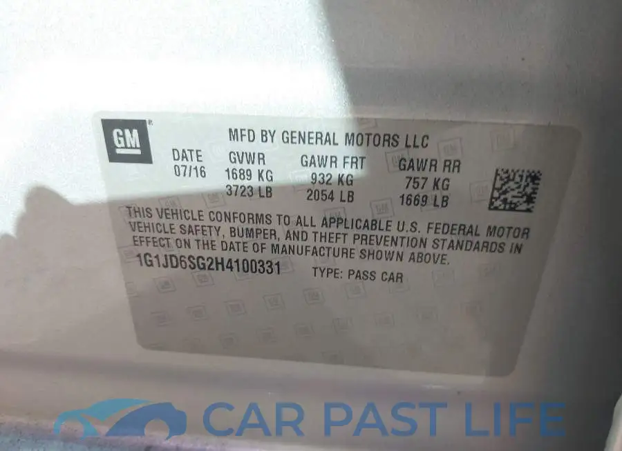 1G1JD6SG2H4100331# 9