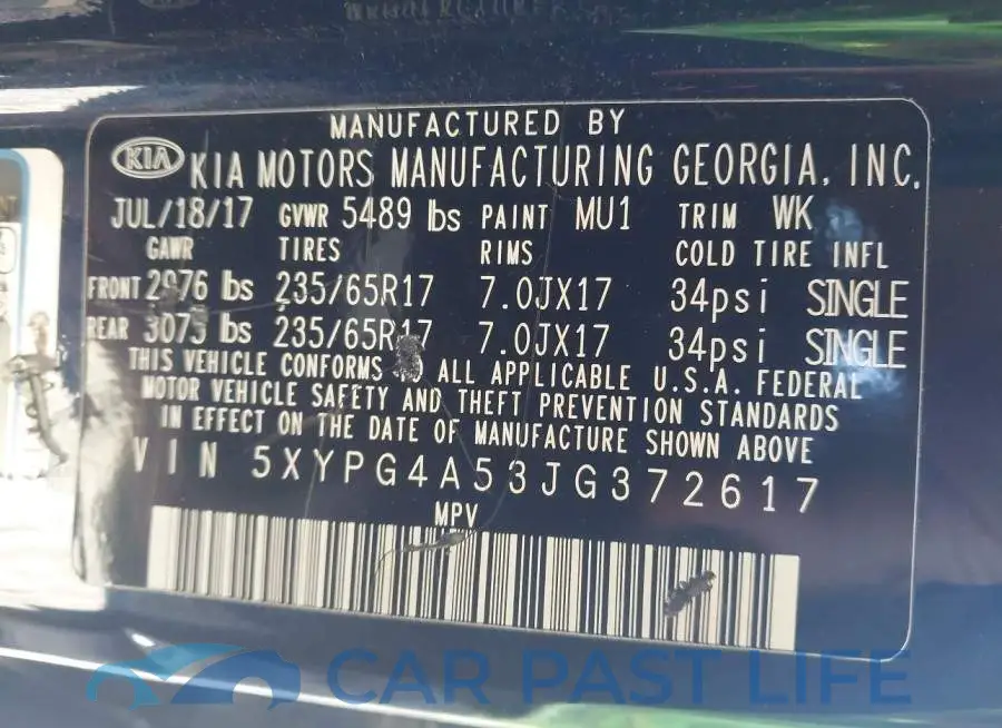 5XYPG4A53JG372617# 9