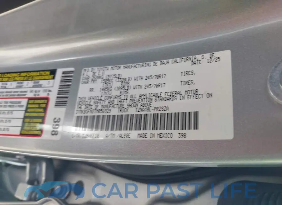 3TMKB5FN2TM056929# 9