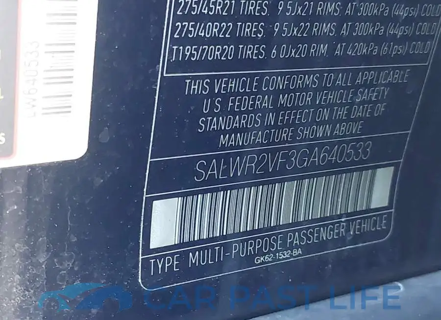 SALWR2VF3GA640533# 9