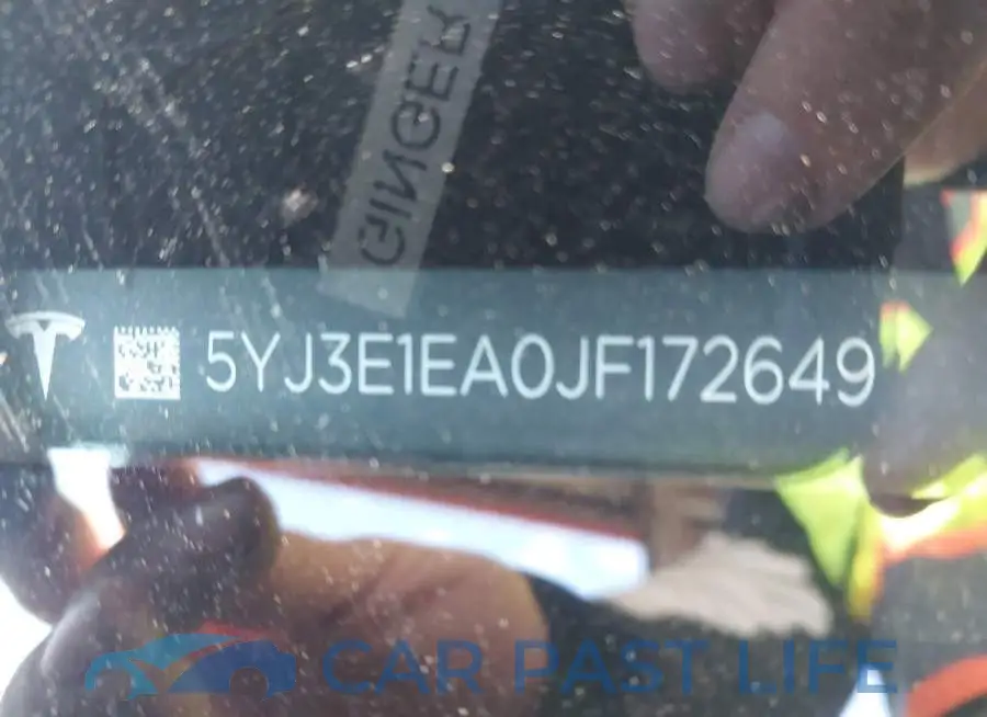 5YJ3E1EA0JF172649# 9