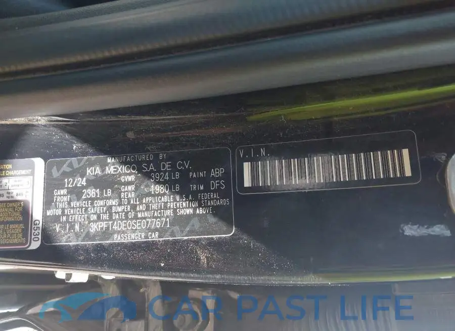3KPFT4DE0SE077671# 9