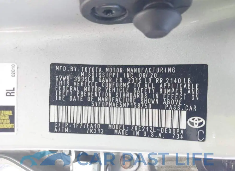 5YFDPMAE5MP158750# 9