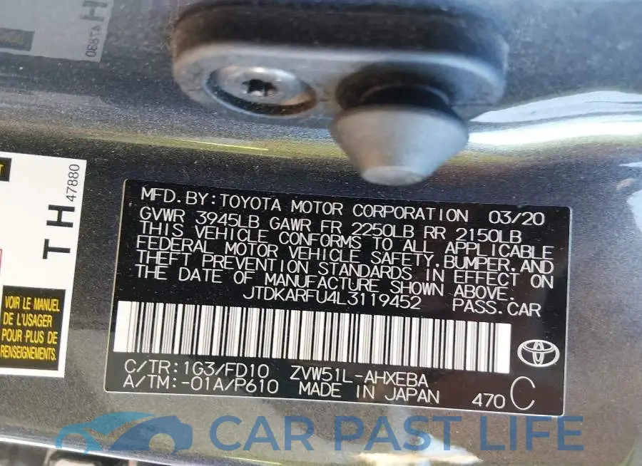 JTDKARFU4L3119452# 9