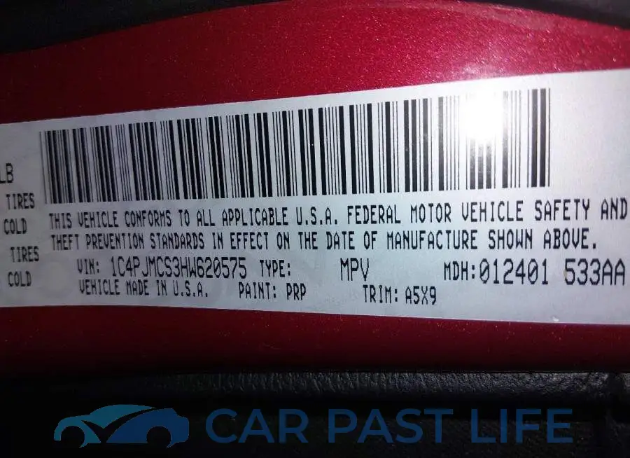 1C4PJMCS3HW620575# 9