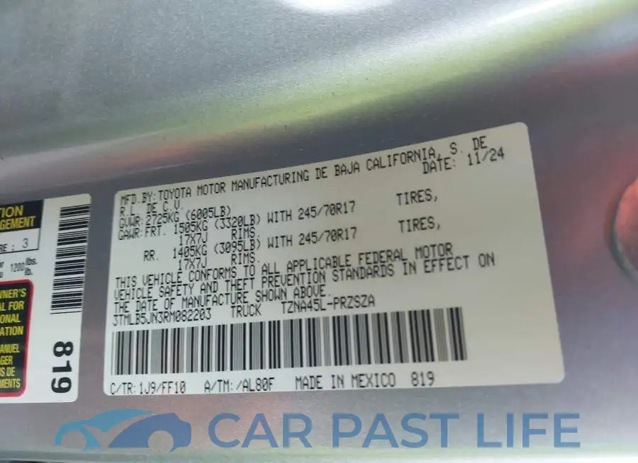 3TMLB5JN3RM082203# 9
