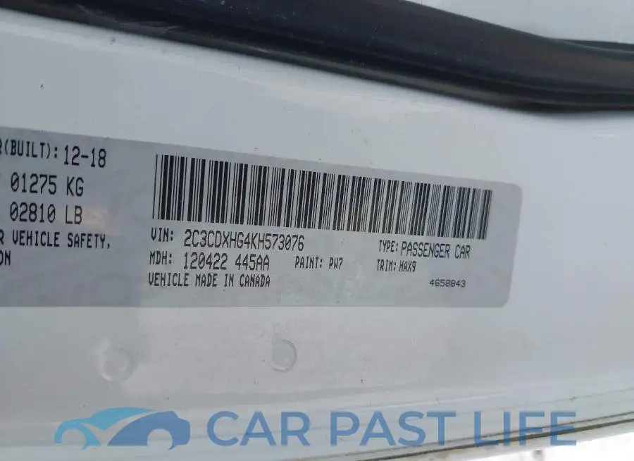 2C3CDXHG4KH573076# 9